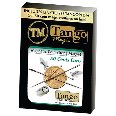 Magnetic Coin Strong Magnet 50 cents Euro, E0019 by Tango Magic