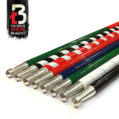 Appearing Cane, Metal / Black by Handsome Criss Taiwan Ben Magic - Image 3