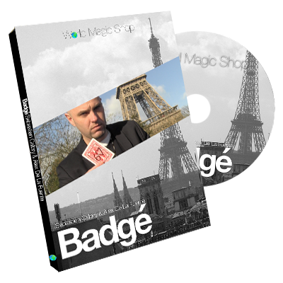 Badge (with DVD and Gimmick) by Alexis De La Fuente and Sebastien Calbry