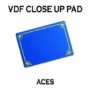 VDF Close Up Pad with Printed Aces, Blue by Di Fatta