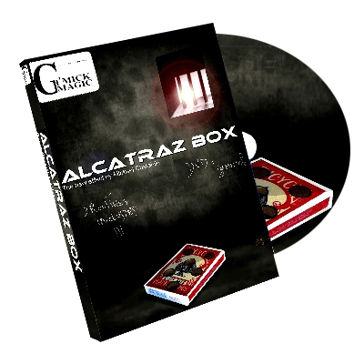 Alcatraz Box, Blue Gimmick and DVD by Mickael Chatelain