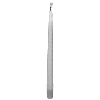 Appearing Candle, White