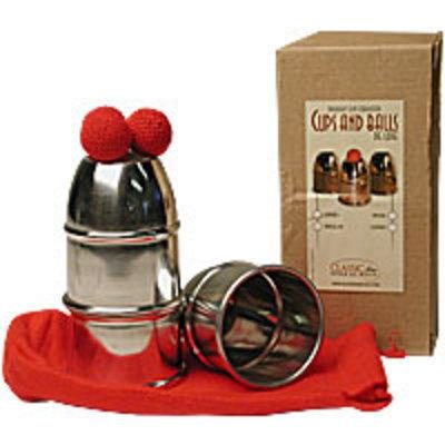 Cups & Balls w/Chop Cup Alum.Combo by Bazar de Magia