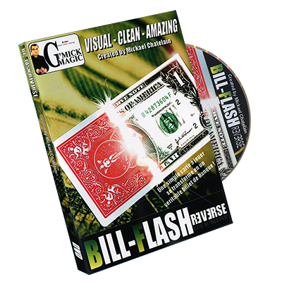 Bill Flash Reverse, Blue by Mickael Chatelain