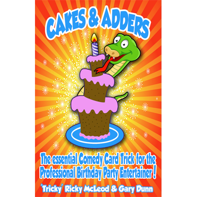 Cakes and Adders (with DVD and Gimmicks) Poker size by Gary Dunn and World Magic Shop