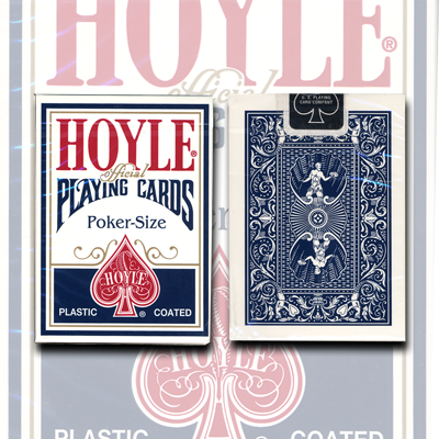 Cards Hoyle Poker deck, Blue USPCC
