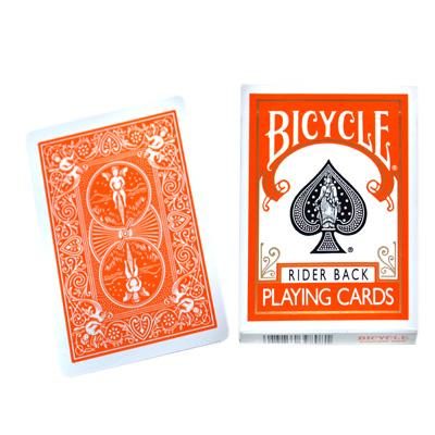 Cards Bicycle Orange Back USPCC