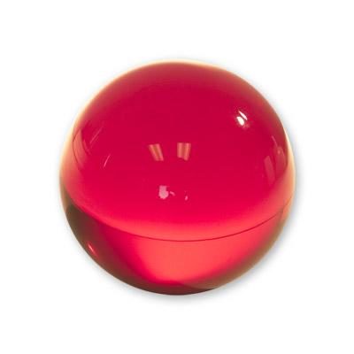 Contact Juggling Ball, Acrylic, RUBY, Red, 65mm