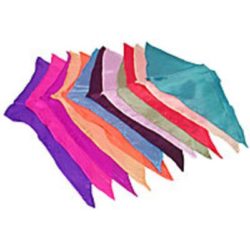 12 inch Diamond Cut Silk, White