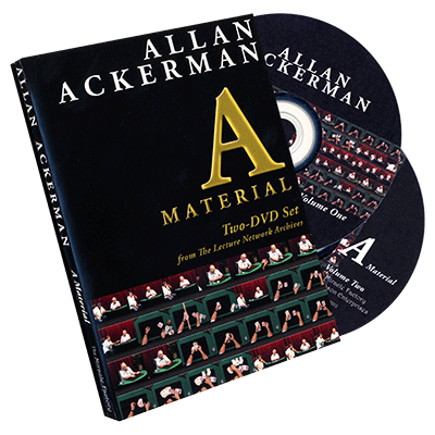 Alan Ackerman A Material, 2 DVD Set by The Miracle Factory