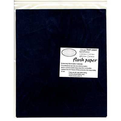 Flash Paper five pack, 25x20cm Black