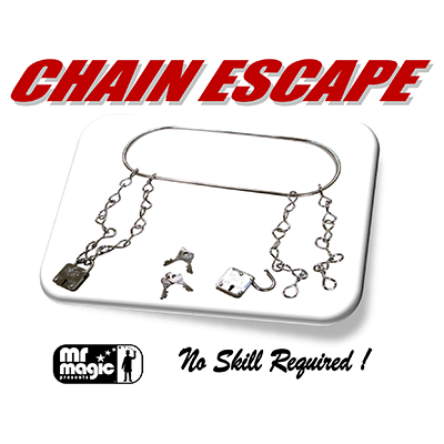 Chain Escape, with Stock & 2 Locks by Mr. Magic