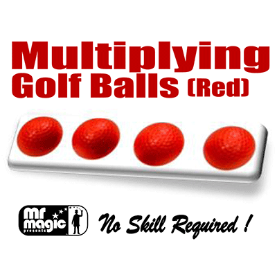 Multiplying Golf Balls, Red by Mr. Magic