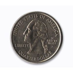Quarter Dollar Coin Normal one roll of 40 coins