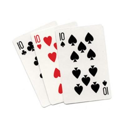 3 Card Monte, Blank by Royal Magic