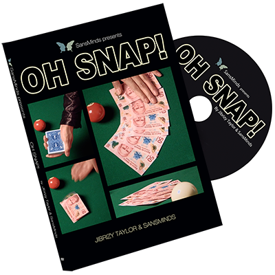 OH SNAP! Blue (with DVD and Gimmick) by Jibrizy Taylor and SansMinds