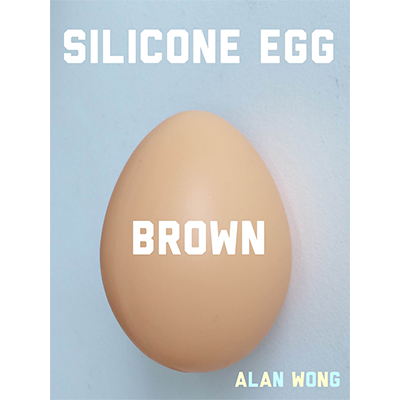 Silicone Egg, Brown by Alan Wong