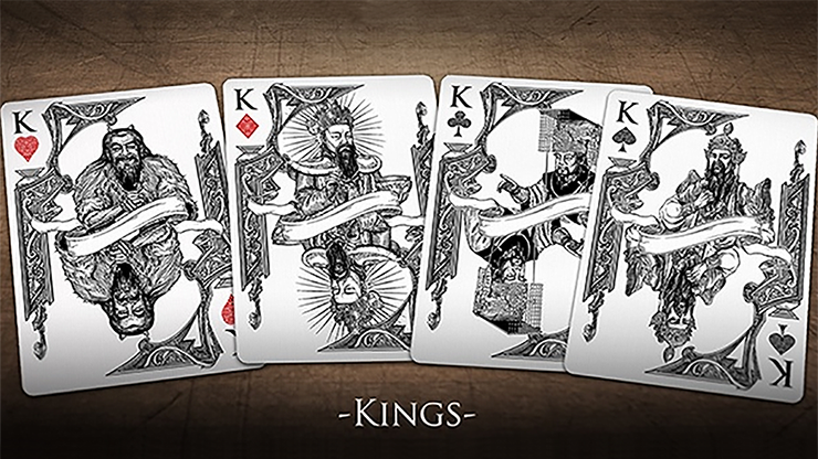 Bicycle Middle Kingdom, White Playing Cards Printed by US Card Magic Co - Image 3