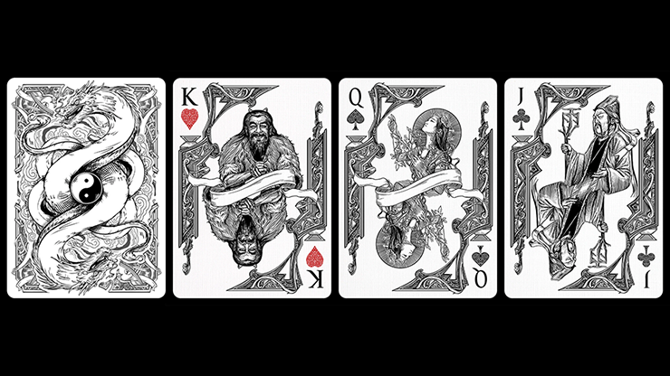Bicycle Middle Kingdom, White Playing Cards Printed by US Card Magic Co - Image 6