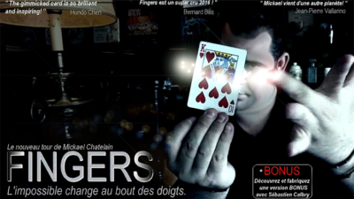 Fingers, Blue by Mickael Chatelain