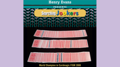 Searching Jookers, DVD and Blue Gimmicks by Henry Evans