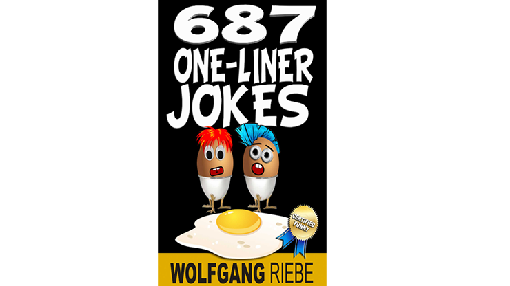 687 One-Liner Jokes by Wolfgang Riebe eBook (Download)