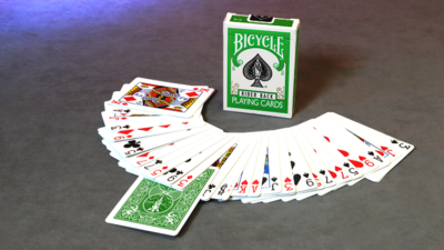 Invisible Deck Bicycle, Green - Image 2