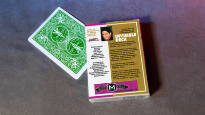 Invisible Deck Bicycle, Green - Image 4