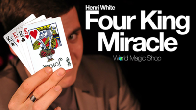 Four King Miracle, Gimmick and Online Instructions by Henri White