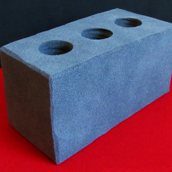 Sponge Cement Brick by Alexander May