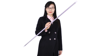 Appearing Cane, Plastic, SILVER by JL Magic