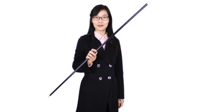 Appearing Cane, Plastic, BLACK by JL Magic