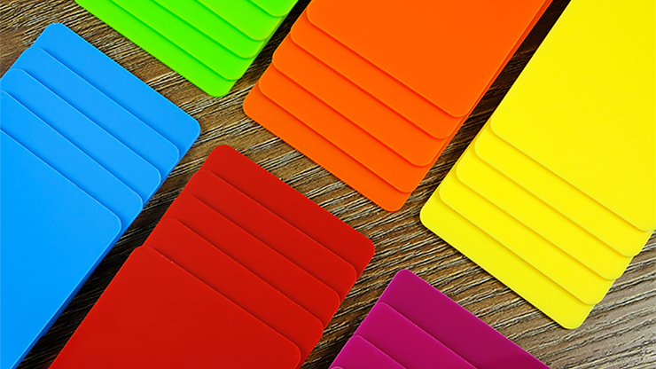 Pure Cardistry, Orange Training Playing Cards, 7 Packets - Image 5