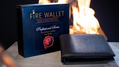 The Professional's Fire Wallet, Gimmick and Online Instructions by Murphy's Magic Inc.