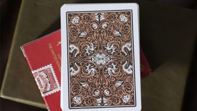 Limited Edition Late 19th Century Vanity Creature, Red Playing Cards - Image 2