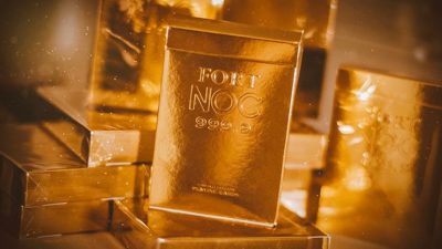 Fort NOC, GOLD Playing Cards