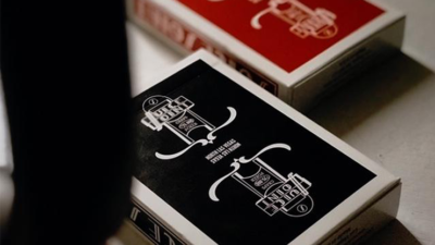 Juice Joint, Black Playing Cards by Michael McClure - Image 2