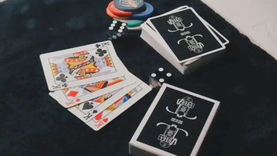 Juice Joint, Black Playing Cards by Michael McClure - Image 5