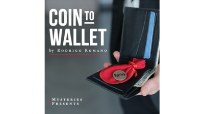 Coin to Wallet, Gimmicks and Online Instructions by Rodrigo Romano and Mysteries
