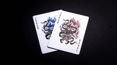 666 Blue Playing Cards by Riffle Shuffle - Image 6