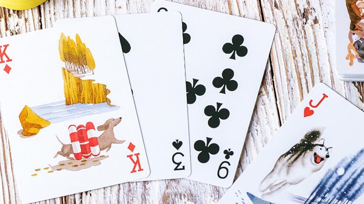 Zoo 52, Woof Whiskers Playing Cards by Elephant Playing Cards - Image 3