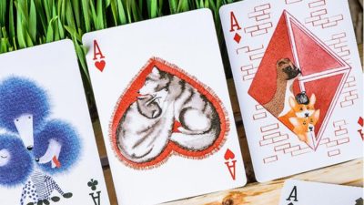 Zoo 52, Woof Whiskers Playing Cards by Elephant Playing Cards - Image 4