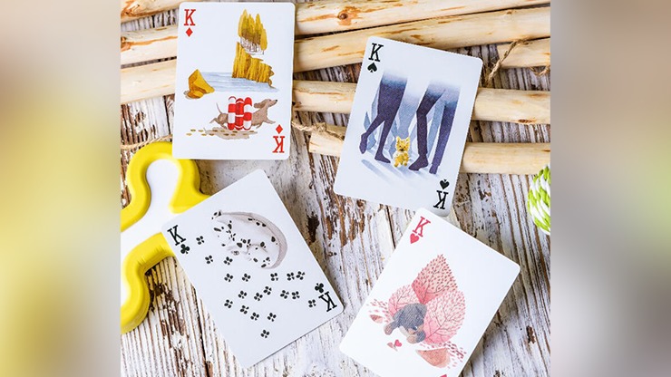 Zoo 52, Woof Whiskers Playing Cards by Elephant Playing Cards - Image 5