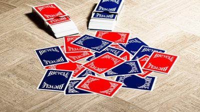 Bicycle Insignia Back, Blue Playing Cards - Image 4