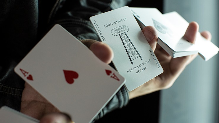 Vintage Feel Jerry's Nuggets, Steel Playing Cards - Image 6