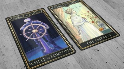 Deluxe Titanic Tarot Cards, Wood Box and Boarding Pass - Image 4