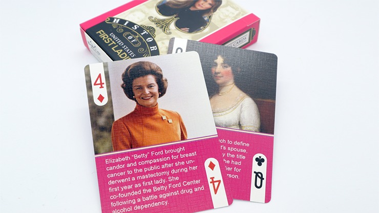 History Of American First Ladies Playing Cards - Image 3