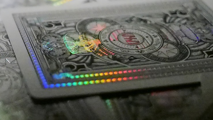 Vegas Diffractor Numbered Classic Playing Cards