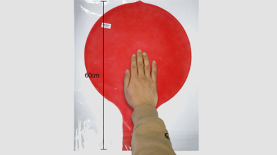 Entering Balloon YELLOW, 160cm - 80inches by JL Magic - Image 2