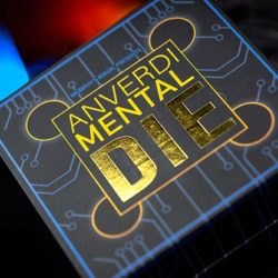 MENTAL DIE BLACK, With Online Instruction by Tony Anverdi